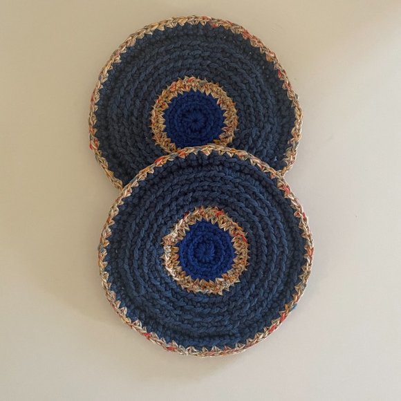 Crochet pot holders, trivet for diner table, Crochet Gift For Mom - Picture 13 of 15